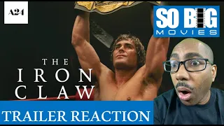 THE IRON CLAW (2023) | ZAC EFRON | A24 OFFICIAL TRAILER REACTION