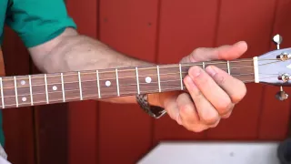 Basic Chord Patterns for Tenor Guitar (tuned CGDA) Key of C and F