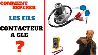 🔧 COMMENT REPERER LES CABLES  D UN CONTACTEUR A CLE  ? 🔵