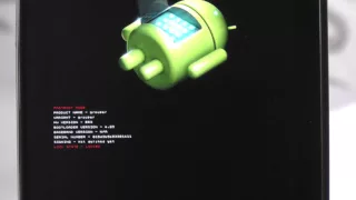 Откат прошивки планшета Nexus 7 c Android 5.1.1 на Android 4