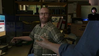 Meeting LESTER the HACKER in GTA V (Blind)!