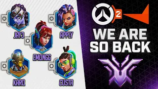 Jay3 Plays in The NEW FACEIT Tournament in Overwatch 2! (w/ Apply, Emongg, Custa & KarQ)