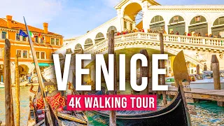 Venice 4K Walking Tour - 196 min Tour with Captions & Immersive Sound [4K Ultra HD/60fps]