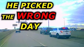 HE PICKED THE WRONG DAY - Road Rage Bad Drivers Dashcam Traffic Fails Car Accident Karma Truck #157