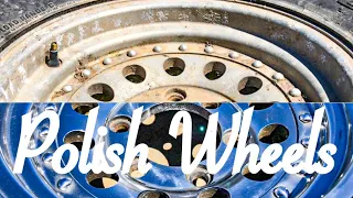 HOW TO POLISH ALUMINUM WHEELS | Super Crusty Old Car & 4x4 Truck Ones