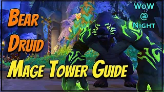 Bear Druid Mage Tower Guide