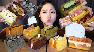 상수역 최고 맛집 인정🍰 코운코운 먹방 ASMR 디저트ㅣ과일 산도 초콜릿 말차ㅣDessert Mukbang Whipped Cream Cake