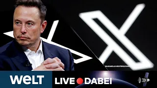 X-CHEF STELLT SICH: Konferenz - Elon Musk diskutiert zu SocialMedia-Antisemitismus | WELT Live dabei