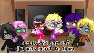 Boruto and sarada’s parents react to them (sasusaku,naruhina,borusara) part 1