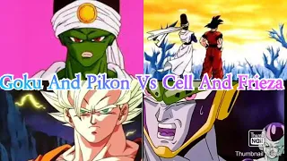 Goku And Pikon Vs Cell, Frieza, King Cold And Ginyu Force In Hell // Goku And Pikon In Hell // DBZ