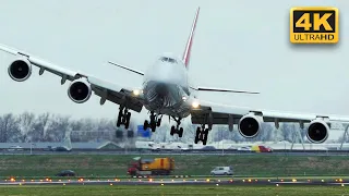 ⚠️ Extreme Crosswind Landings - Airplanes Landing in Storm