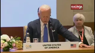 G20 Summit in Delhi: US President Joe Biden addresses crowd gathered || Kalinga TV
