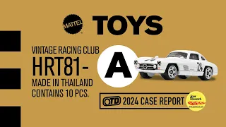 Hot Wheels 2024 VINTAGE RACING CLUB (mix A) unboxing presented by Jcar Diecast
