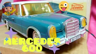 ⛔️FANTÁSTICO BONITO y NOSTÁLGICO JUGUETE de ANTAÑO MERCEDES 600 de PAYÁ PULLMAN Para COLECCIONISMO