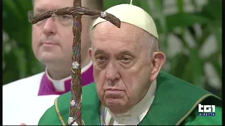 SANTA MESSA DALLA BASILICA DI SAN PIETRO PRESIEDUTA DA PAPA FRANCESCO DOMENICA 22-01-23