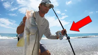 Best Fishing Reel I've Ever Owned! - Surf Fishing SaltX