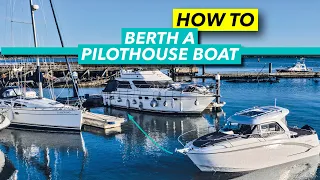 Docking a boat | How to berth a pilothouse boat | Motor Boat & Yachting