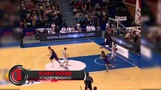 Top 10 Alley-Oops of the 2013-2014 Season / Топ 10 Аллей-упов сезона 2013-2014.