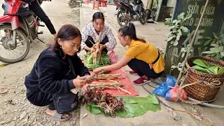 Harvest Forest Crabs & Wild Tree Cores, vegetable Goes to the market sell | Ly Thi Tam