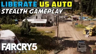 Liberate US Auto Undetected | Stealth Gameplay | Cult Outpost | The Deathwish | Far Cry 5