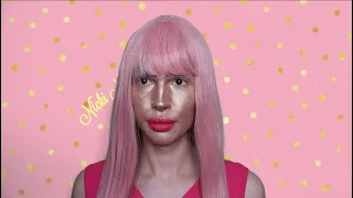 ASMR- Nicki Minaj Purfume Bottle Does your Makeup 🩷