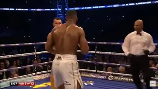 Klitschko vs Joshua , round 5 - best round of 2017!