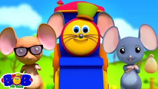 Three Blind Mice Nursery Rhymes & Kids Songs by Bob The Train