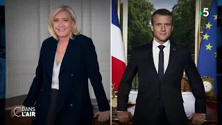 Macron/Le Pen : coup pour coup - Reportage #cdanslair 12.04.2022
