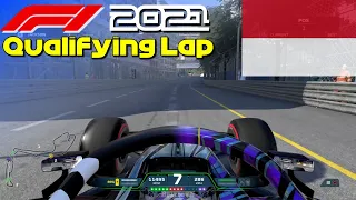 F1 2021 - My Team Career Mode: Monaco Qualifying Lap | PS5