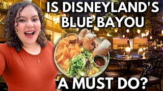 Disneyland's Blue Bayou Restaurant is INSIDE Pirates of the Caribbean but is it A MUST DO?