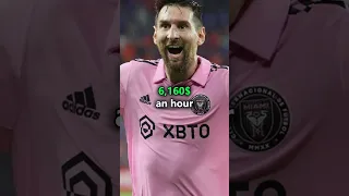 how much money does Messi make?