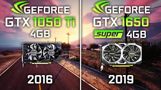 GTX 1050 Ti vs GTX 1650 Super Test in 10 Games