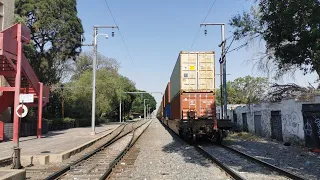 Larguísimo intermodal Ferromex con una locomotora EMDX Progress Rail