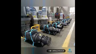 3000m3/h 6m 10m Horizontal Sled Type Flood Drainage Water Submersible Pump #submerisbleaxialpump