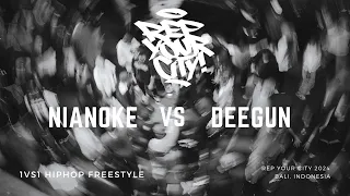 Rep Your City 2024 / Bali, Indonesia -  NiaNoke vs. Deegun (Best 16) - (1vs1 HipHop Freestyle)