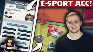 E-SPORTS ACCOUNT! | NEUER PAY 2 WIN ACCOUNT FÜR DIE BESTEN SPIELER DEUTSCHLANDS! | Clash Royale