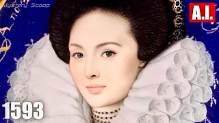 Portrait Of An Unknown Woman, 1593 | Brought To Life Using AI Technology