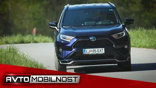 Toyota RAV4 priključni hibrid 2021 - TEST - končno tudi s kablom za polnjenje