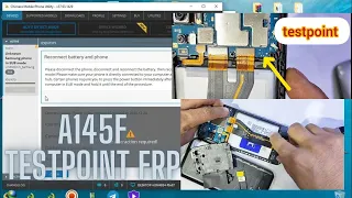 Samsung A14 A145F frp bypass in EUB mode/testpoint /android 13