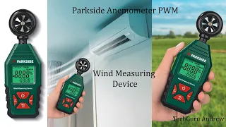 Parkside Anemometer PWM A1 TESTING