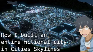 I built Academy City in Cities Skylines