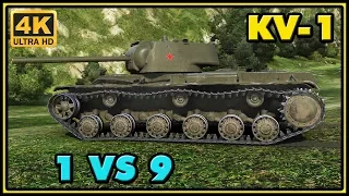 World of Tanks | KV-1 - 13 Kills - 3K Damage - 1 VS 9 Gameplay