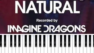 #natural как играть на пианино Easy piano by Karina