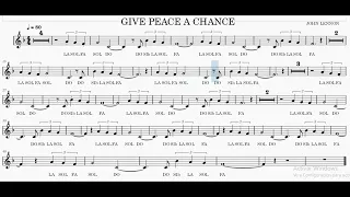 GIVE PEACE A CHANCE