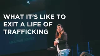 Anti-trafficking Expert Rebecca Bender at Abolition Summit 2016