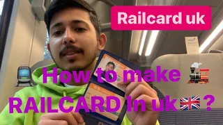 How to make railcard in uk 🇬🇧?? Rail tickets in uk 🇬🇧?? Rail transport in uk?? Rails in uk ??