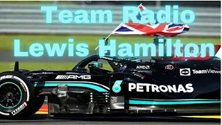 LEWIS HAMILTON FULL (1 LAP) TEAM RADIO AFTER MASSIVE CRASH WITH VERSTAPPEN! | 2021 British GP