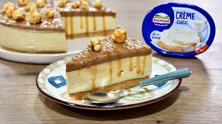 Cheesecake cu caramel sarat fara coacere | JamilaCuisine