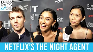 Netflix's The Night Agent Red Carpet Premiere with Hong Chau and Gabriel Basso