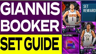 HOW TO COMPLETE THE QR CODE SET FOR FREE GIANNIS & DEVIN BOOKER IN NBA 2K MOBILE SEASON 4